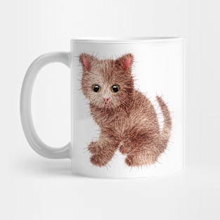 Messy Kitten Mug